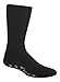 HEAT HOLDERS Men's Thermal Gripper Slipper Socks BIGFOOT Size 13-15US Black/Gray
