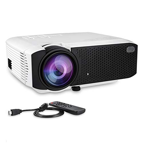 Projector, Turewell Mini Projector, 2000 Lumens Portable LED Projector Support 1080P HDMI USB VGA AV, Multimedia Theater LCD Video Projector for Home Cinema, TV, Laptop, iPhone & Android Smartphone - Thumbnail 7