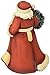 Heart of Christmas HRTCH Santa with Wreath Figurine