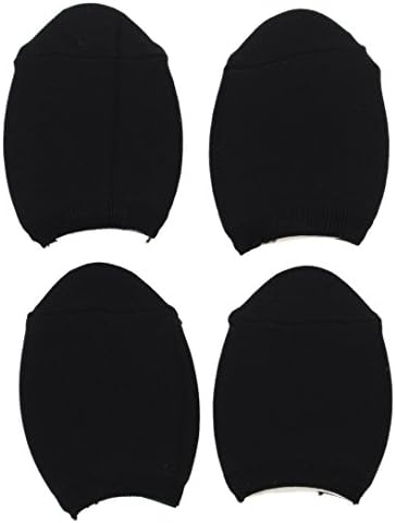 Filari Women's Mule, Sandal Socks (8 Pr) (All Black)