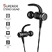 Wireless Bluetooth Earbuds, V4.1 Noise Cancelling Stereo Sport Bluetooth Headphones Earphones with Built-in Mic for Running, Jogging,Gym Workout and Outdoor Activities(Black)