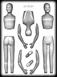 Male Figure - Body Parts Candy - Gum Paste Mold 43-9410