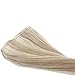 Sunny Hair Clip in Hair Extensions Ash Blonde Clip in Extensions Real Human Hair Highlighted Bleach Blonde Mix Ash Blonde Real Hair Extensions Clip in Human Hair Bridal Hair Extensions 7pcs 18inch