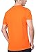 Fastorm Athletic T Shirt - Tagless Moisture Wick Sports Tee Shirts Mens Tech Tee Orange XL