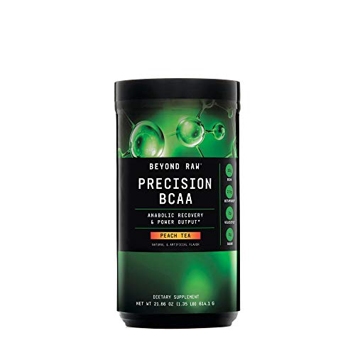 Beyond Raw Precision BCAA, Peach Tea, 30 Servings, Provides Energy and Supports Muscle Repair