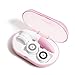 Vanity Planet Glowspin Spa Facial Brush Cleaning System - Gentle Exfoliator, Water-resistant- Suited for Sensitive Skin, Pucker-up Pink