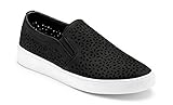 Vionic Womens Midi Perf Slip-On Black Sneaker - 9