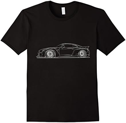 Mens Rocket Bunny GTR / Skyline GT-R T-Shirt XL Black