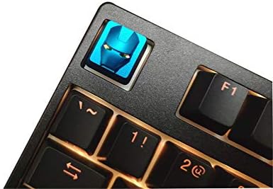 keycap Iron Man Titanium Material Personality OEM Height ESC Key PBT Suitable for standard keyboards such as CHEERY FILCO