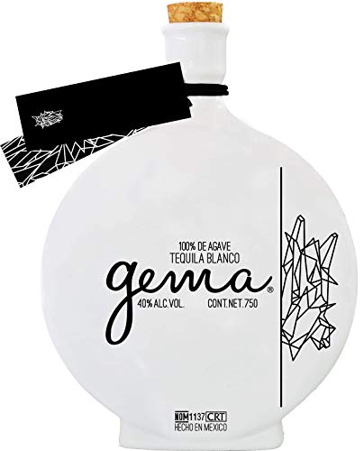 Super Premium Weßer Tequila aus Jalisco-Mexiko, 100% Agave, 2-fach destilliert, Keramikflasche 700ml - Tequila Blanco LA…