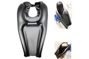 Inflatable Hair Washing Tray for Sink at Home, Portable Shampoo Bowl for Bedside and in Bed Lightweight Shampoo Basin for Eld