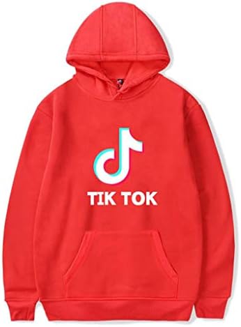 HLOV TIK Tok Leisure Hoodies for Men and Women Long Sleeve Street Pullover Tops
