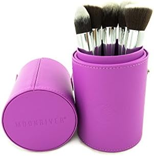Moonriver Beauty 5 Piece Kabuki Makeup Brush Kit with Premium Makeup Case