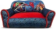 Marvel Avengers Cozy Double Bean Bag Sofa Chair with Sherpa Trim