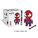 4 Boxes Diamond Block Heroic Figure Miniature Building Blocks, Captain America, Thor, Spiderman, Hulk, Parent-child Games Children's Educational Toys