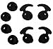 Eargel Tips for Samsung, Ear Tips, ALXCD 4 Pair Black Anti-Slip Silicone Replacement Ear Tips for Galaxy S7edge S7 S6edge, Samsung Level U EO-BG920 Bluetooth Earphone (Black 2+2 Pair)thumb 3