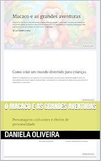 Livro O Macaco e as Grandes Aventuras