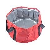 HOOYEE Multifunctional Collapsible Portable Travel Outdoor Wash Basin Folding Bucket for Camping Hiking Travelling Fishing Washing