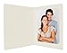 Golden State Art, Pack of 25, 6x8 or 8x10 Photo Folders, Cardboard Picture Frame, Paper Frame Cards, Greetings/Invitation Special Events: Graduation, Christmas, Wedding(Ivory)