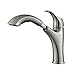 Kraus KPF-2250 Single Lever Pull-Out Kitchen Faucet, Stainless Steel