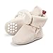 Newborn Cozie Fleece Bootie, Unisex Infant Toddler Slippers Crib Shoes Warm Boots Non Skid Bottom