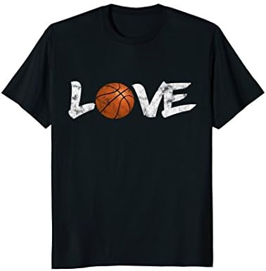 I Love Basketball Basketball Lover Vintage T-Shirt