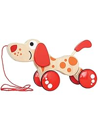 Hape Walk-A-Long Puppy Wooden Pull Toy