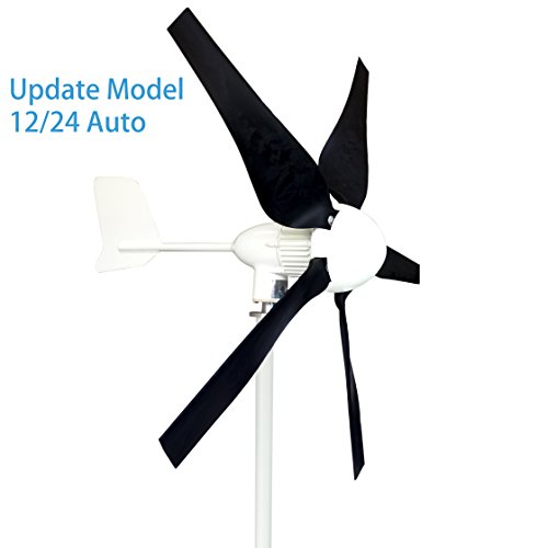 Windmax HY400 500 Watt Max 12-Volt 5-Blade Residential Wind...