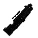 Whetstone Cutlery Sniper Rifle Style Folding Knife, Black