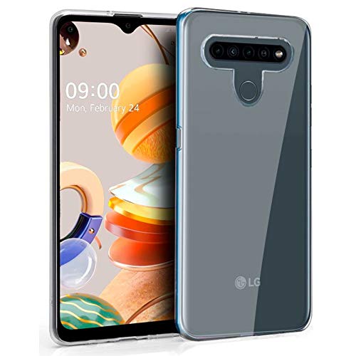 Cool Silicone Case for LG K41s / K51s (Transparent)