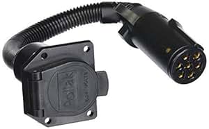 Amazon.com: Pollack P724 Pollak 7-Way Hd Pin Plug To 7-Way ... pollack 7 pin rv plug wiring 