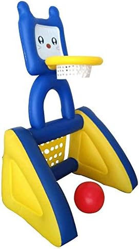 キッズバスケットボールフープインフレータブルバスケットボールセットポータブルフープはゲーム幼児バスケットボールシューティングスポーツゲームプレイ