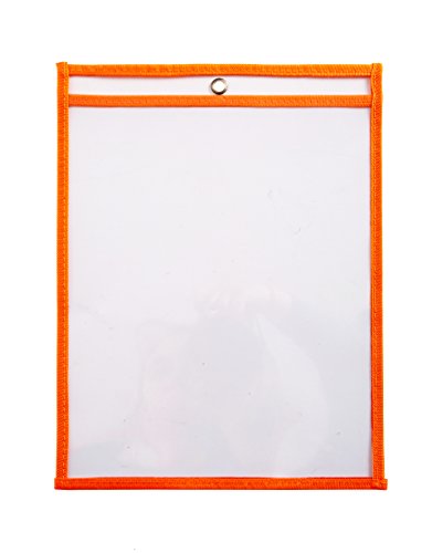 image for Blue Summit Supplies 30 Multicolored Dry Erase Pockets, Oversize 10 x 