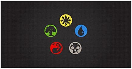 Magic the Gathering, Elements, Trading Card Game Battle Mat (25" x 13")