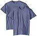 Hanes Men's Nano Premium Cotton Pocket T-Shirt (Pack of 2), Vintage Denim, X-Large