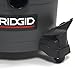 RIDGID 50308 6000RV Portable Wet Dry Vacuum, 6-Gallon Shop Vacuum with 4.25 Peak HP Motor, Casters, Pro Hose, Blower Port, Accessory Storage