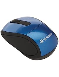 Verbatim Wireless Mini Nano Travel Mouse RF inalámbrico Óptico 800DPI ratón
