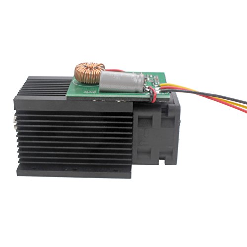 SUNWIN Universal Laser Module Head 7W 7000MW Blue Light 450nm For DIY Laser Engraver