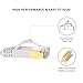 SPPRANDOM Aeiniwer Cat 7 Ethernet Cable 15 ft- Internet Cable High Speed - Cat7 Ethernet Cord RJ45 Connectors -Network Cable Patch Cord Gold Plated Snagless(15 ft/5m)