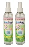 CleanSmart Pacifier Sanitizer Spray, Kills 99.9% of Germs, Viruses, Bacteria, RSV, Cold, Flu, More. Breaks Down To Simple Saline for No Rinse. 8oz., 2 Pk