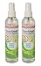 CleanSmart Pacifier Sanitizer Spray, Kills 99.9% of Germs, Viruses, Bacteria, RSV, Cold, Flu, More. Breaks Down To Simple Saline for No Rinse. 8oz., 2 Pk