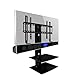 Swiveling TV Wall Mount with Two Shelves (Shelf)