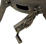 La Hacienda Cuba Tall Modern Cast Iron Chiminea Log Burner Fire Pit view 5