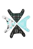 Bandana Drool Bibs(Baby) for Teething for Boys, Girls, or Unisex 4 Pack Set