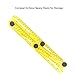 Top-spring Template Tool, Angle Ruler, Angle Measurement Tool, Multi-Angle Measuring Ruler for Handymen, Builders, Craftsmen, Carpenter