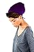 Grace Eleyae GE Sleep Cap | Slap Silky Sleeping Stylish Beanie Hat Premium Quality Head Cover for Curly Hair Women Soft & Smooth Sleep Caps (Purple)