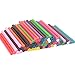 Colored Hot Glue Sticks for Hot Glue Gun 15 Colors 75 Pcs 7* 100mm Full Size Opaque Color Mini Hot Glue Sticks Hot Melt Glue Gun Stick Bulk Purple Black Yellow Pink Red Purple for DIY Art Craft Repair
