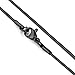 Areke Stainless Steel Snake Chain Necklaces for Women Men Set of 3 Pcs Black Gold Silver 14 - 36 inches