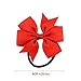 Yariew 20 Pcs Head Bow Ties Hair Bows Ties Ponytail Holder 3 Inches Grosgrain Ribbon Pinwheel Boutique Hair Bows Elastic Hair Ties for Teens Lady