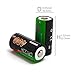 SUPEREX 6 PCS 3v 400 mAh CR123A 16340 Battery + Car Charger Dual Rapid Rechargeable Battery Charger for 3V CR123 Lithium Batteries